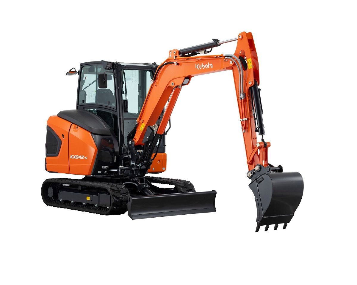 Kubota KX042-5 HI, minigraver, minikraan, BJ2026, Airco, Nieuw!
