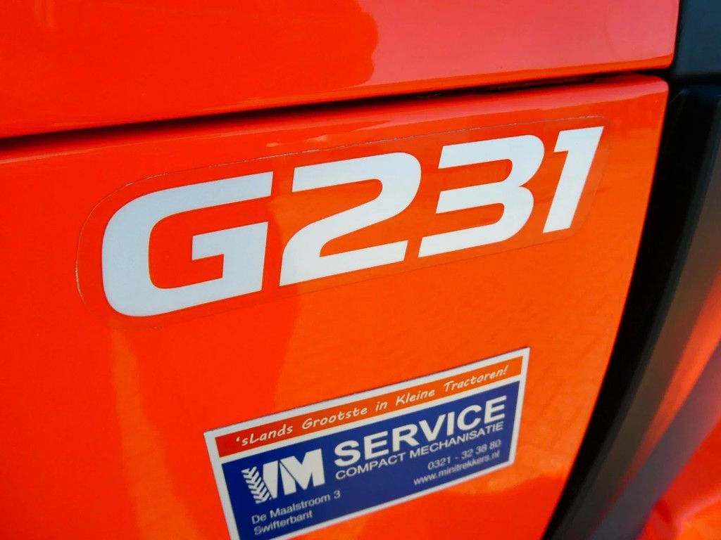 Kubota G231 / 0075 Draaiuren / Margetrekker