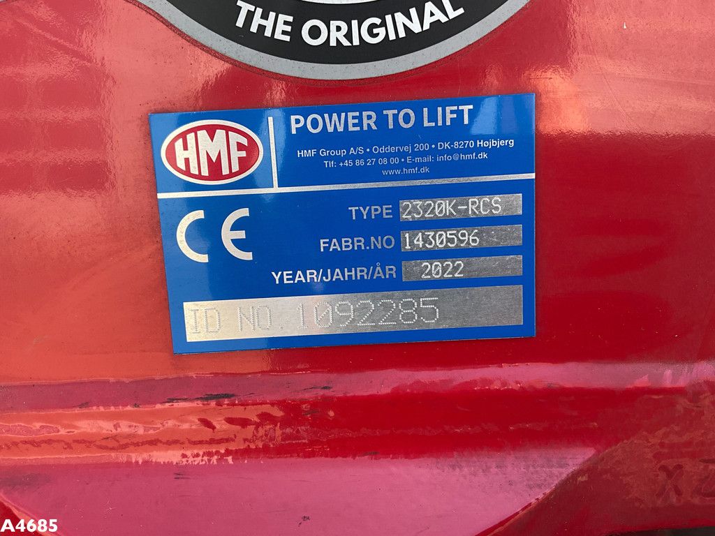 HMF 23 Tonmeter laadkraan NEW & UNUSED!