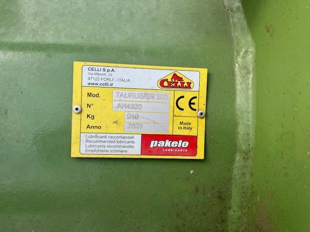 Gebruikte CELLI TAURUS 200 klepelmaaier met werkbreedte van 2 m