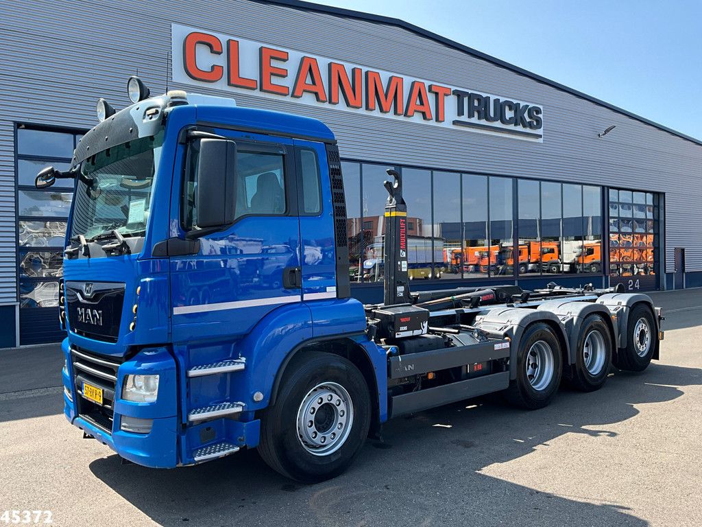 MAN TGS 36.460 8x4 Euro 6 Hiab 30 Ton haakarmsysteem