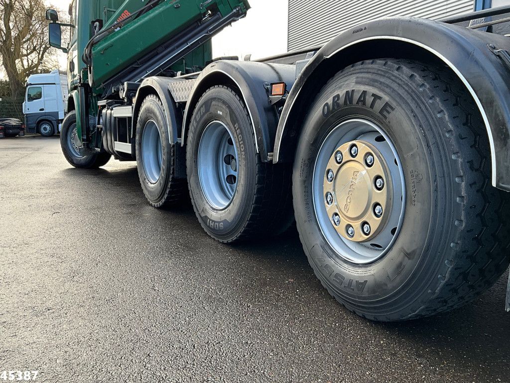 Scania G 490 8x4 Euro 6 Hiab 24 Tonmeter laadkraan
