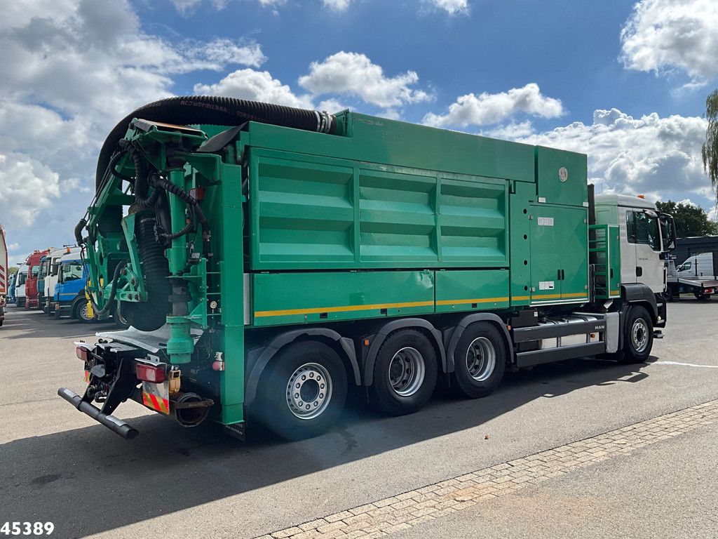 Man TGS 35.540 8x4 MTS Saugbagger