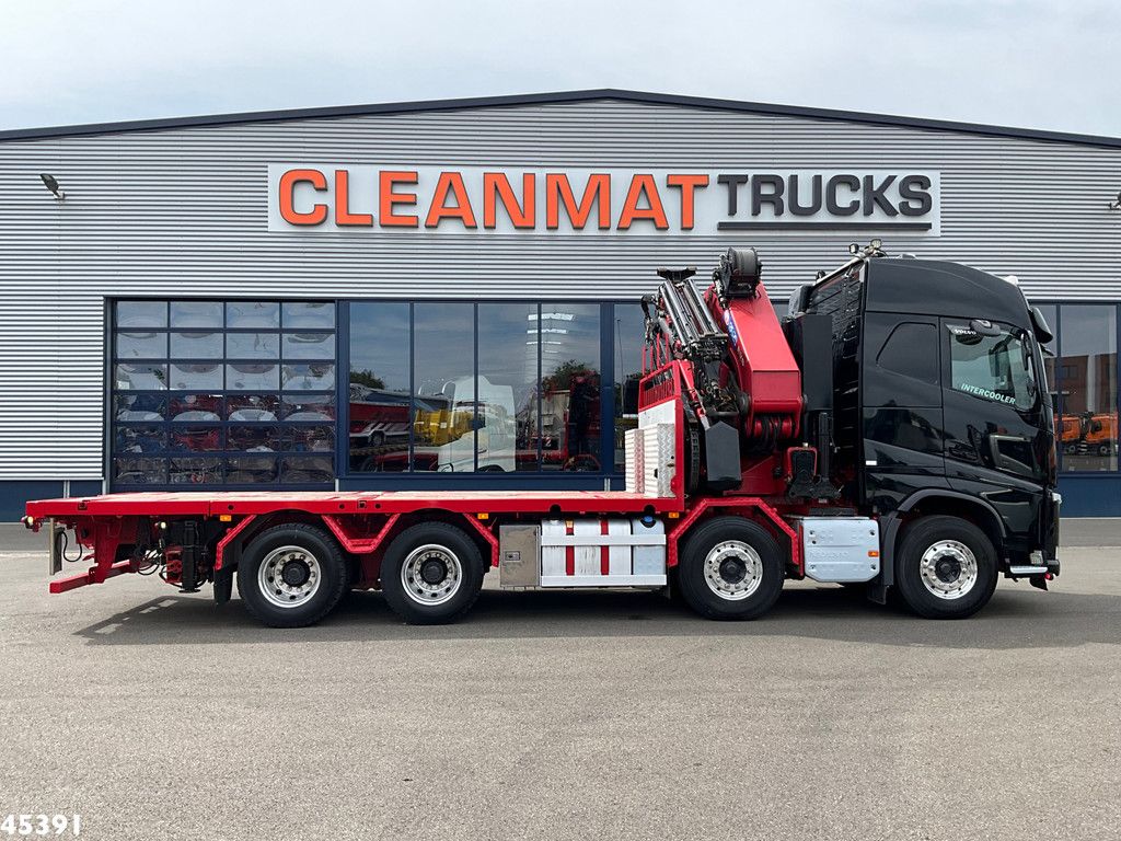Volvo FH 540 8x4 HMF 85 Tonmeter laadkraan + Fly-Jib Just 222.786 km!