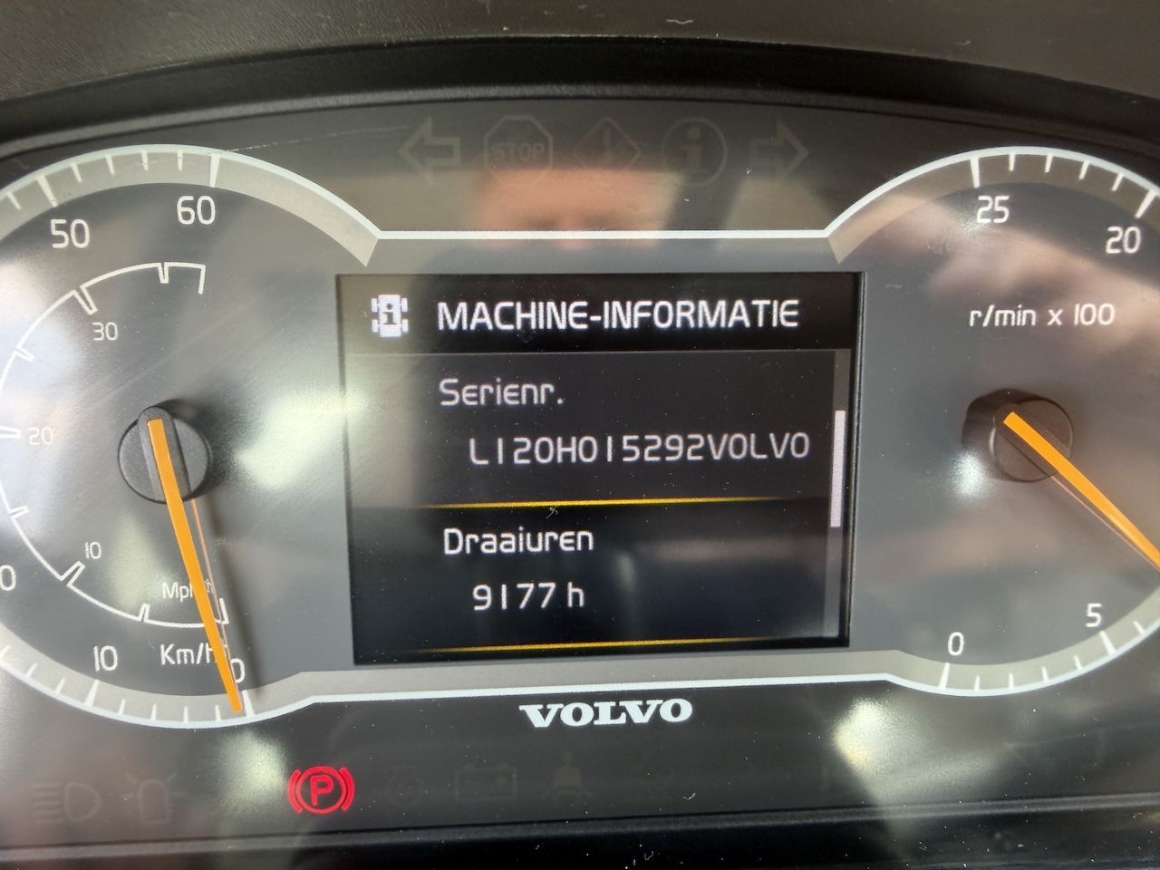 Volvo L120H CDC + Weeg systeem