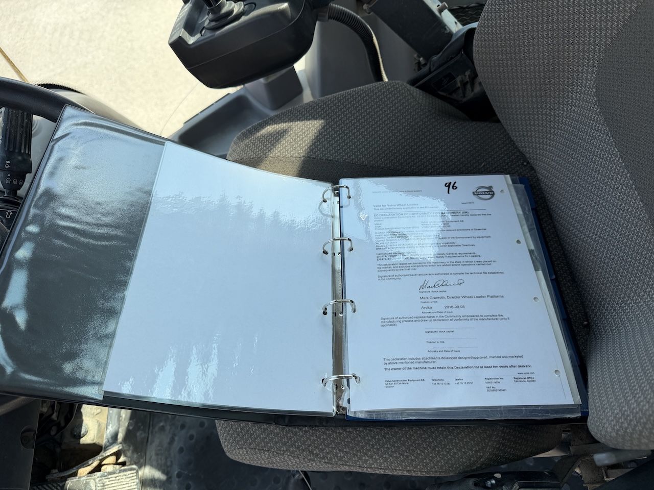 Volvo L120H CDC + Weeg systeem