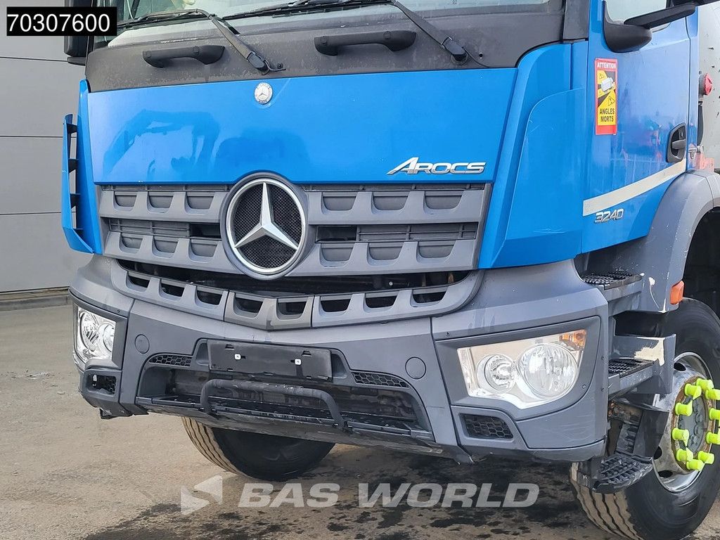 Mercedes Arocs 3240 8X4 9m3 Stetter Mixer Full Steel Euro 6