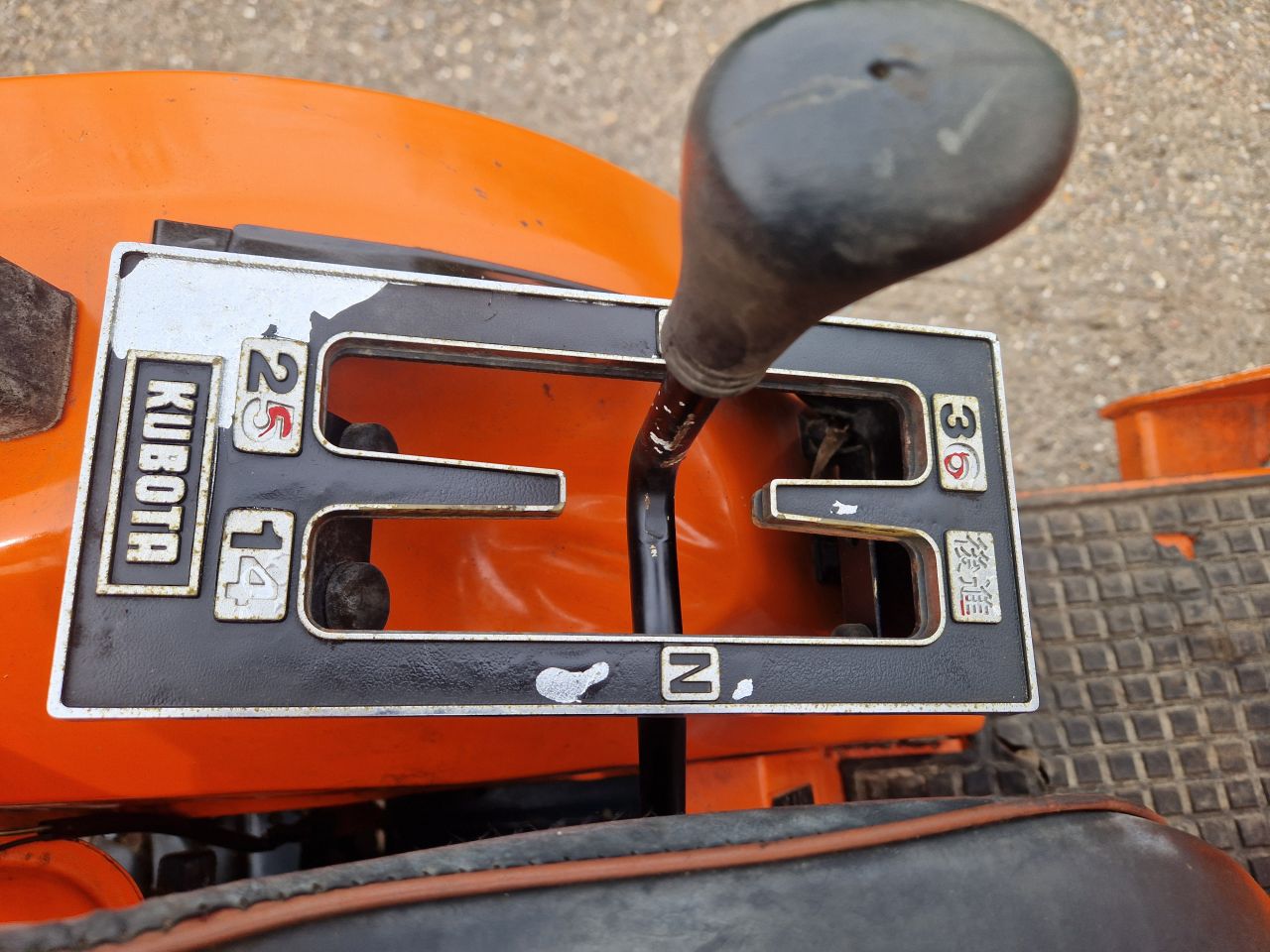 Minitrekker met voorlader 4x4 kubota iseki