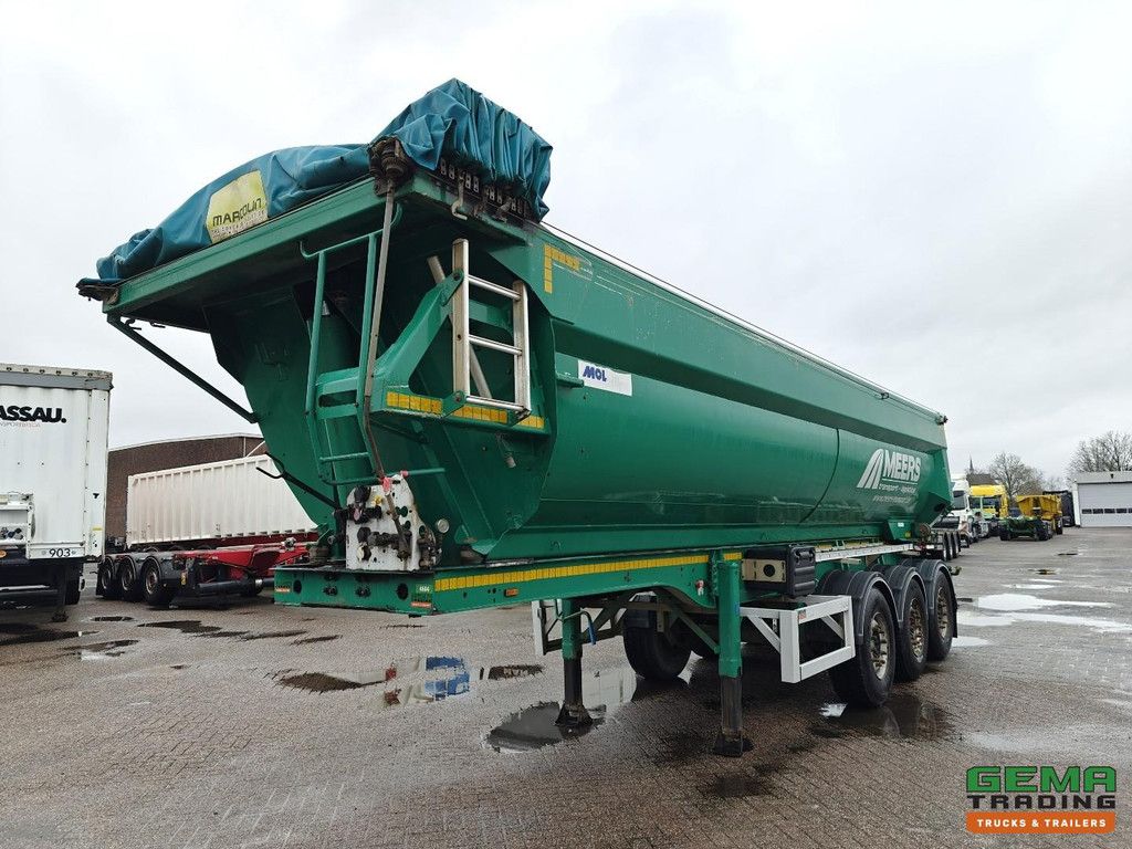 MOL KS85.27TRI.39ST 3-Assen SAF - Kipper 30m³ - ALU/Staal - OKUSLIDE / Teflon Liner - Schijfremmen