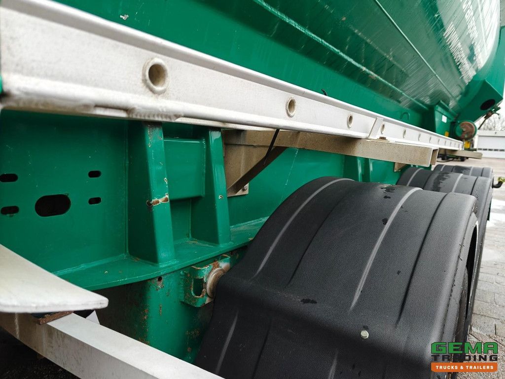 MOL KS85.27TRI.39ST 3-Assen SAF - Kipper 30m³ - ALU/Staal - OKUSLIDE / Teflon Liner - Schijfremmen