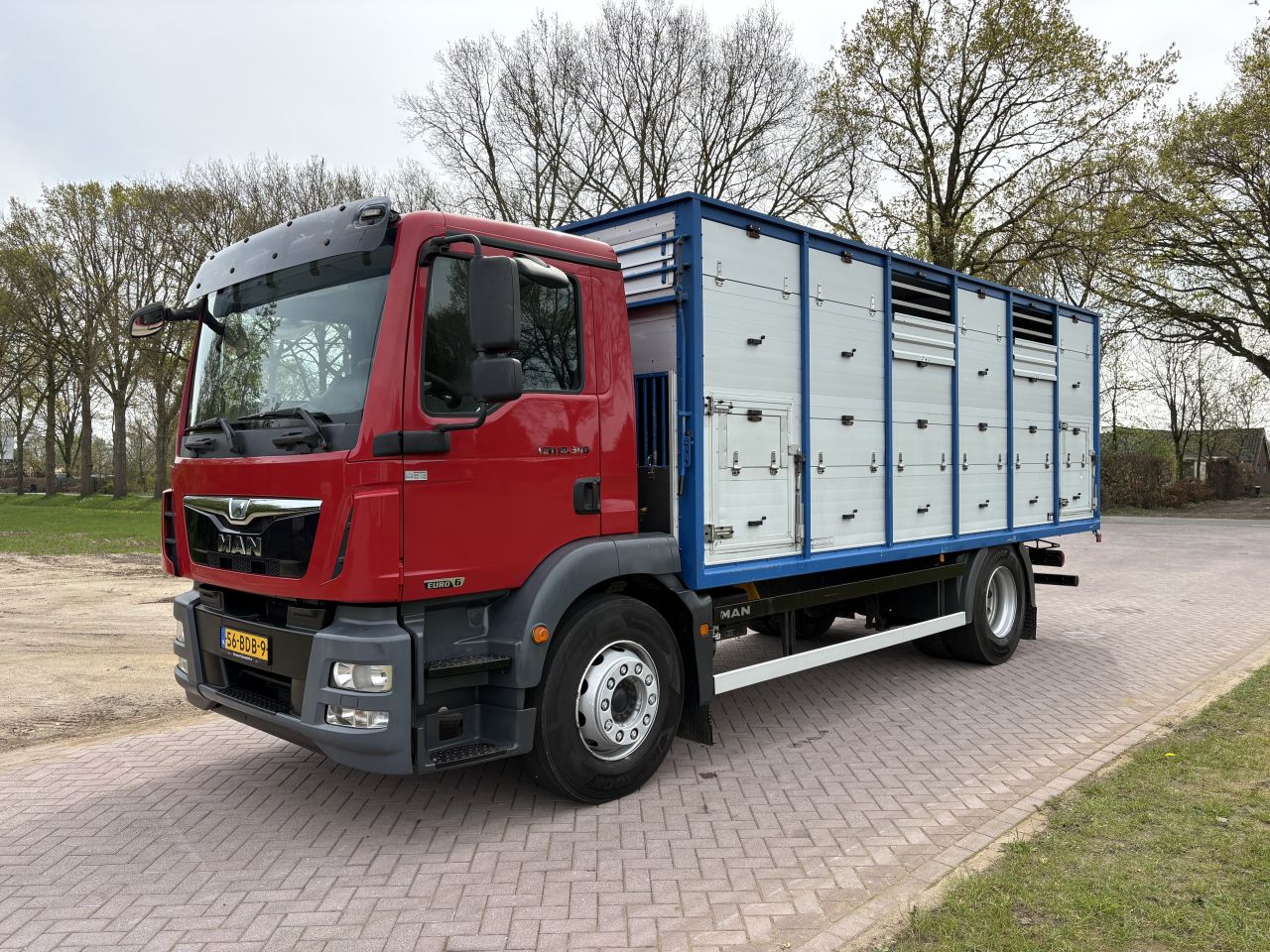 MAN TGM 18.340 4X2 C RIJBEWIJS Veewagen