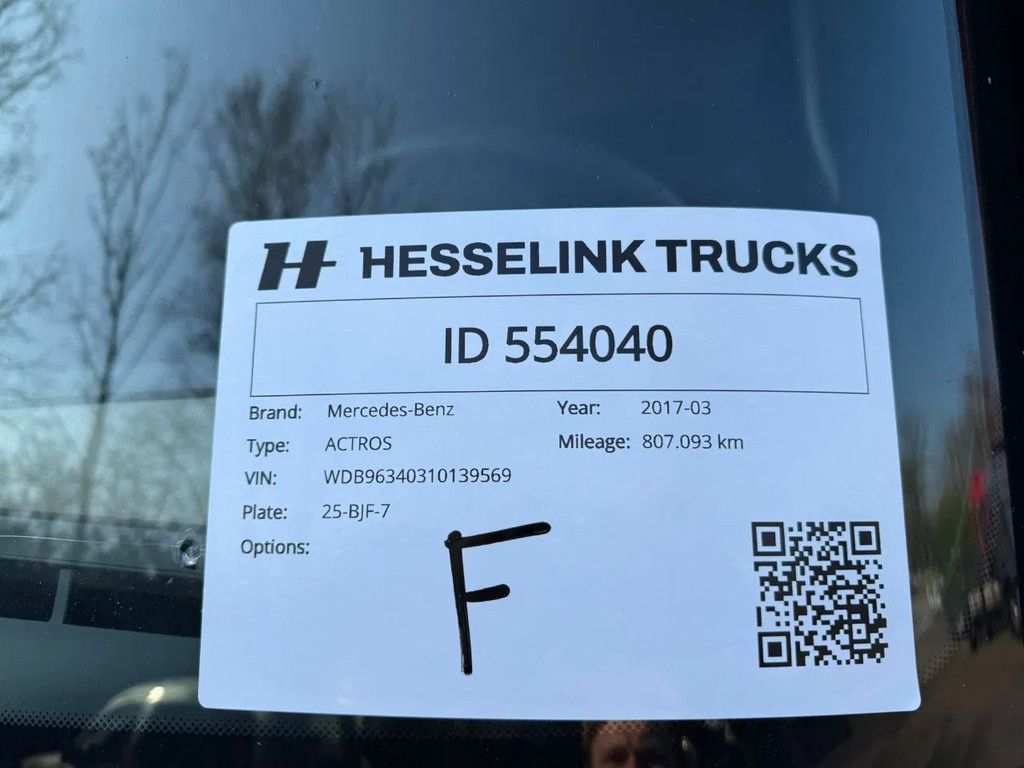 Mercedes-Benz Actros 1936 NL Truck 807.090KM