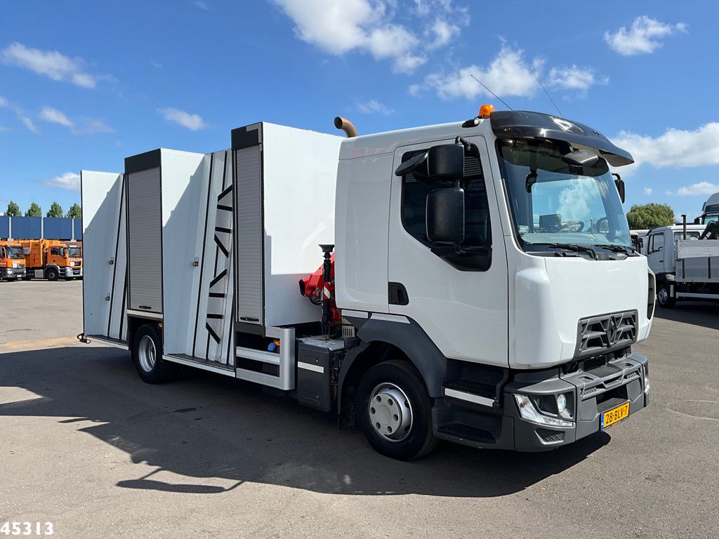 Renault D 220 Euro 6 Fassi 2,3 Tonmeter laadkraan Just 153.536 km!
