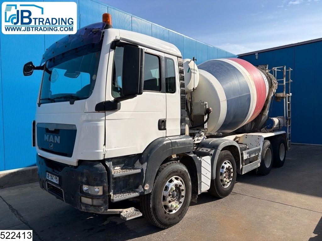 MAN TGS 32 360 8x4, Euro 4, Schwing, manual transmission