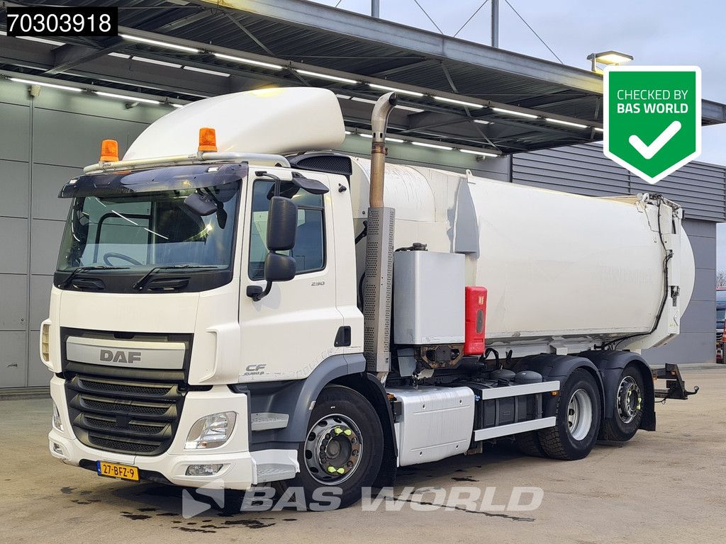 DAF CF CF 290 6X2 22m3 GeesinkNorba Side Loader 22 Rotagrab Lift+Steering Axle Euro 6