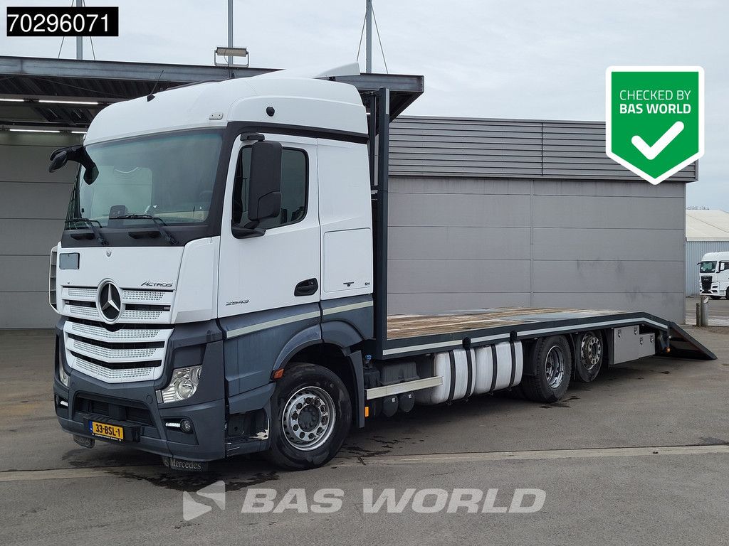 Mercedes Actros Actros 2543 6X2 NL-Truck Machine transporter oprijwagen Retarder Lift-Axle ACC Euro 6