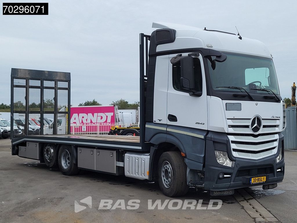 Mercedes Actros Actros 2543 6X2 NL-Truck Machine transporter oprijwagen Retarder Lift-Axle ACC Euro 6