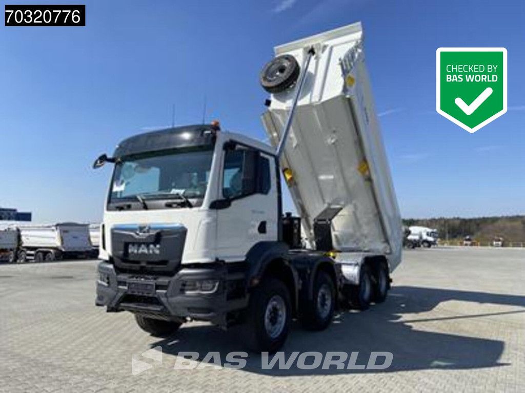 MAN TGS TGS 41.400 8X4 NEW! 21m3 tipper Steelsuspension Big-Axle Manual EURO 2