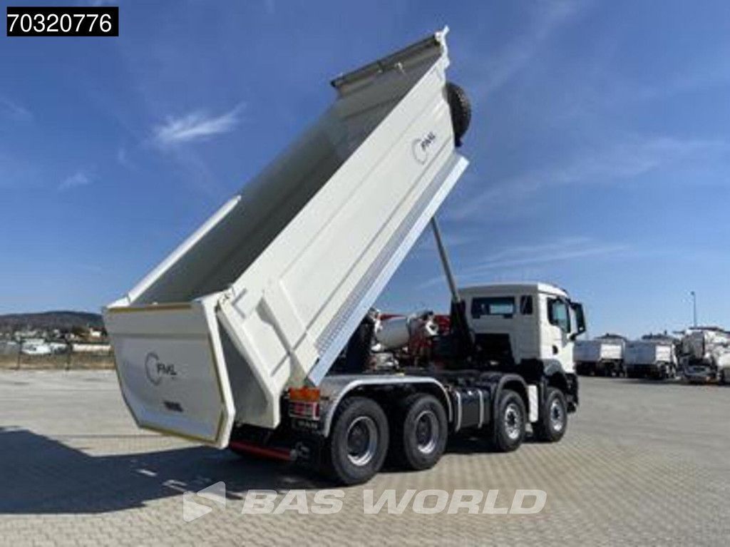 MAN TGS TGS 41.400 8X4 NEW! 21m3 tipper Steelsuspension Big-Axle Manual EURO 2