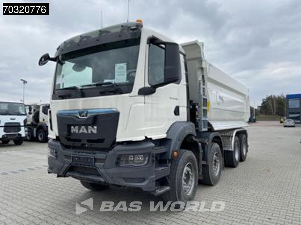MAN TGS TGS 41.400 8X4 NEW! 21m3 tipper Steelsuspension Big-Axle Manual EURO 2
