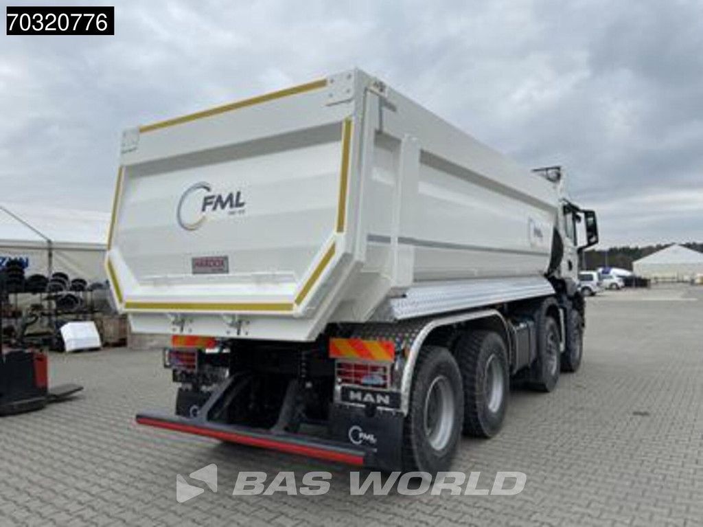 MAN TGS TGS 41.400 8X4 NEW! 21m3 tipper Steelsuspension Big-Axle Manual EURO 2