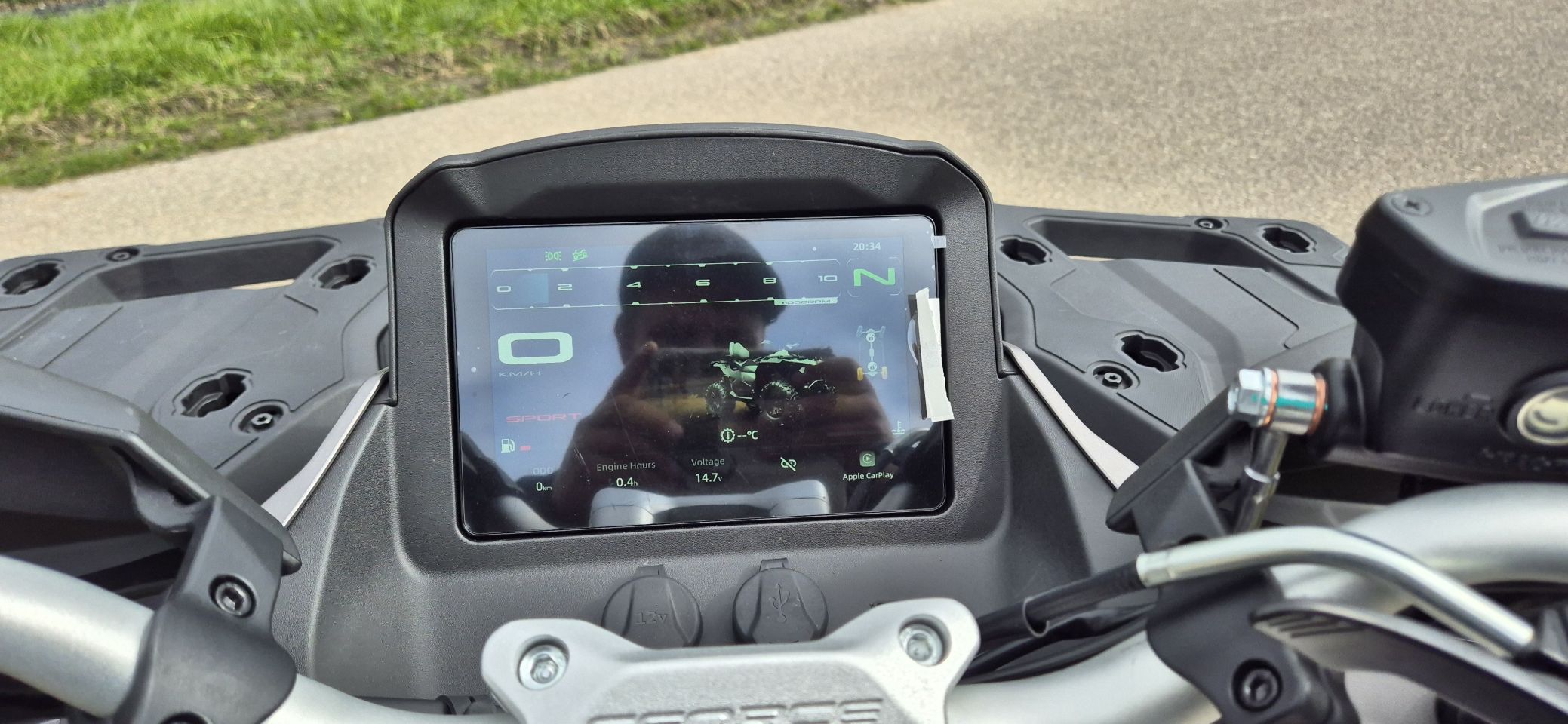 Cf-moto Cforce 850 l7e rijk uitgeruste quad