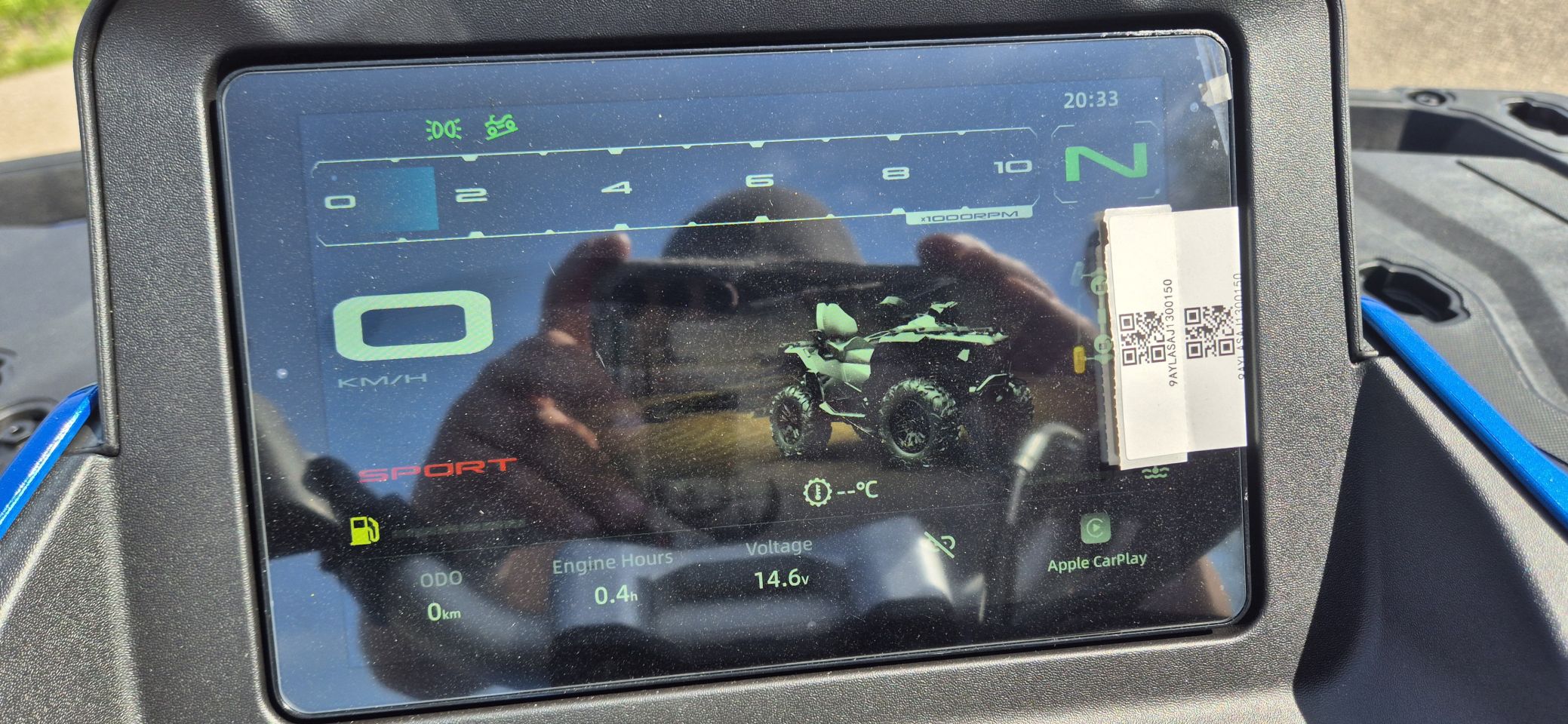 Cf-moto Cforce 1000 L7E Royal blue