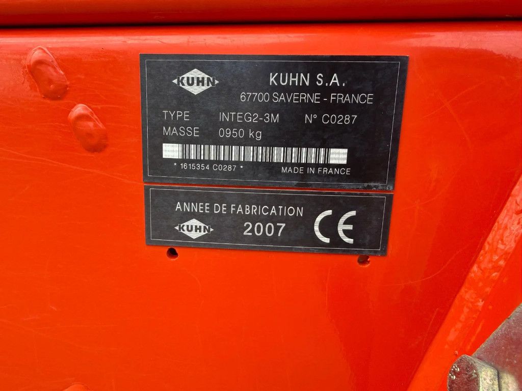 Kuhn Zaaicombinatie Rotorkoppegg Zaaimachine Tarwe NETTE SET