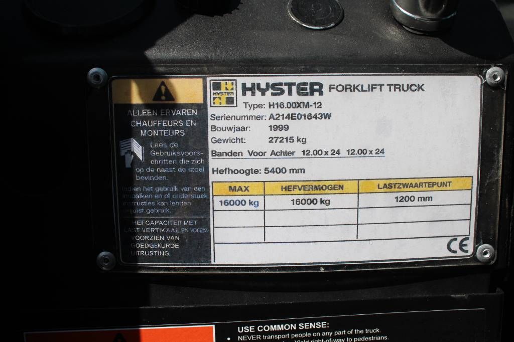 Hyster H 16.00 XM-12