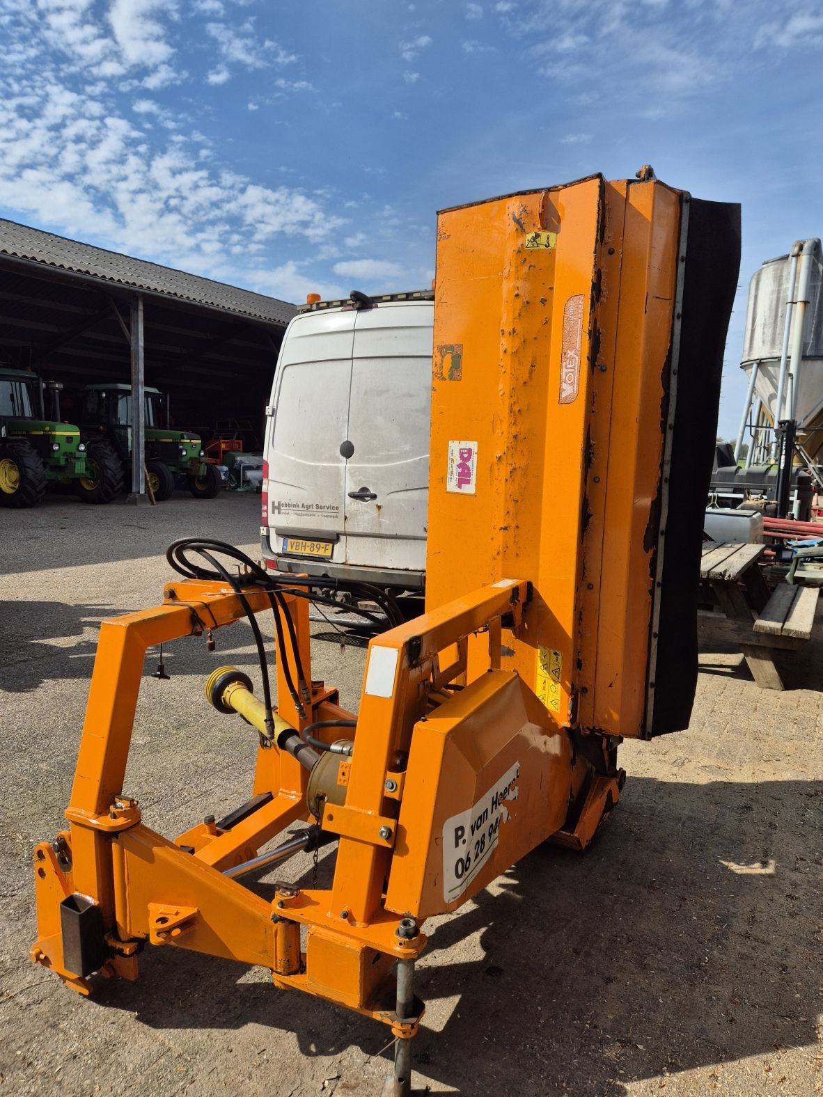 Votex Jumbo 190 verstek klepelmaaier