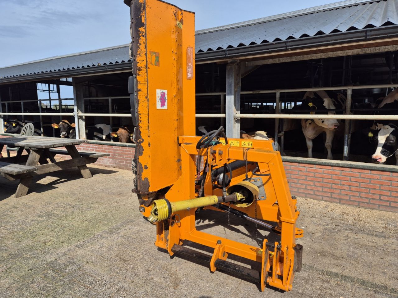 Votex Jumbo 190 verstek klepelmaaier