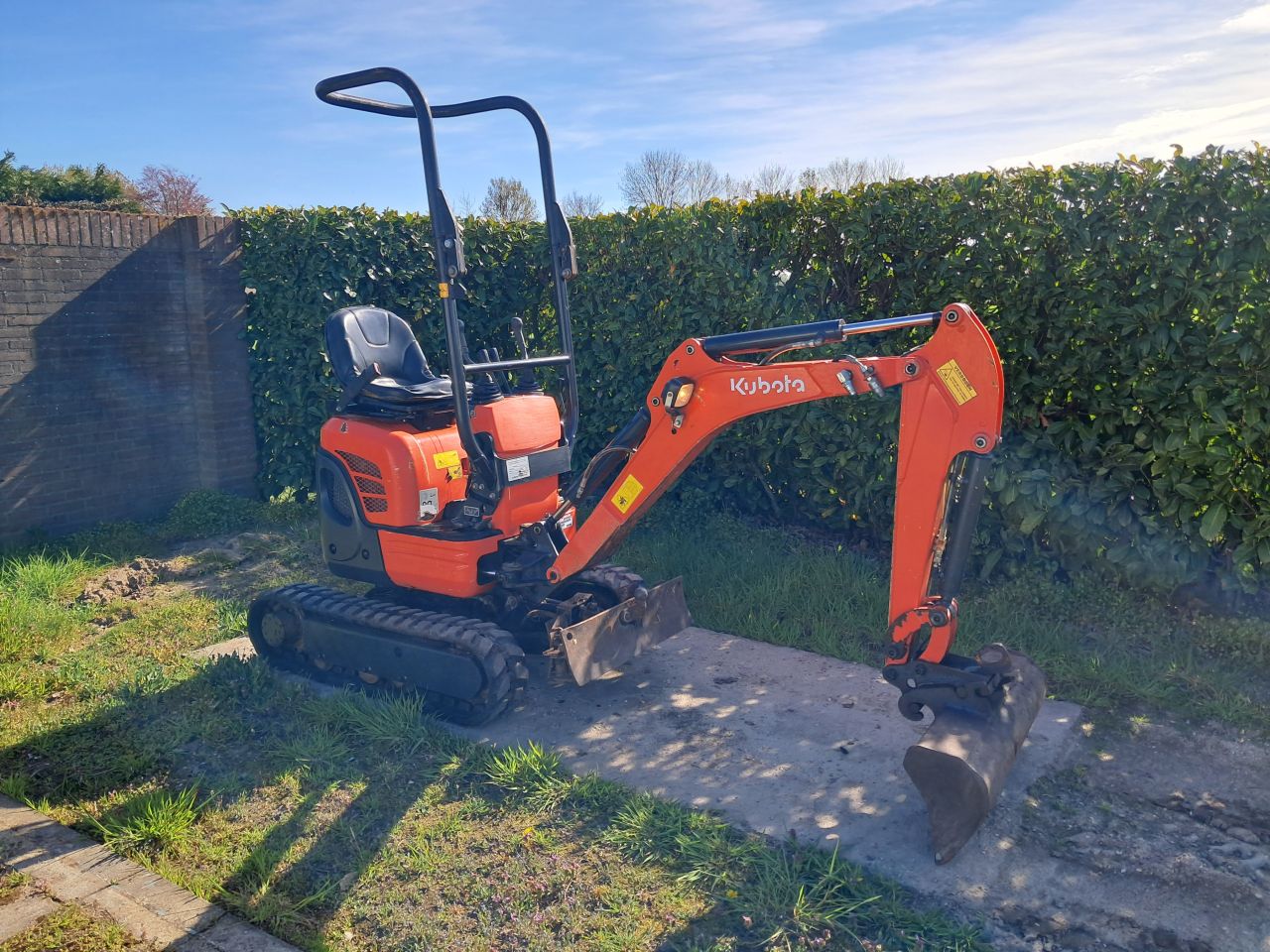 Minigraver Kubota U10-3 / Hydr. Snelwissel / Minikraan / 1700 uu