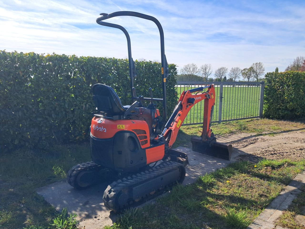 Minigraver Kubota U10-3 / Hydr. Snelwissel / Minikraan / 1700 uu