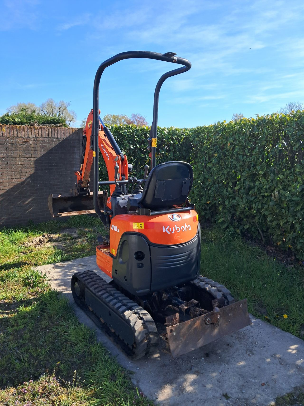Minigraver Kubota U10-3 / Hydr. Snelwissel / Minikraan / 1700 uu