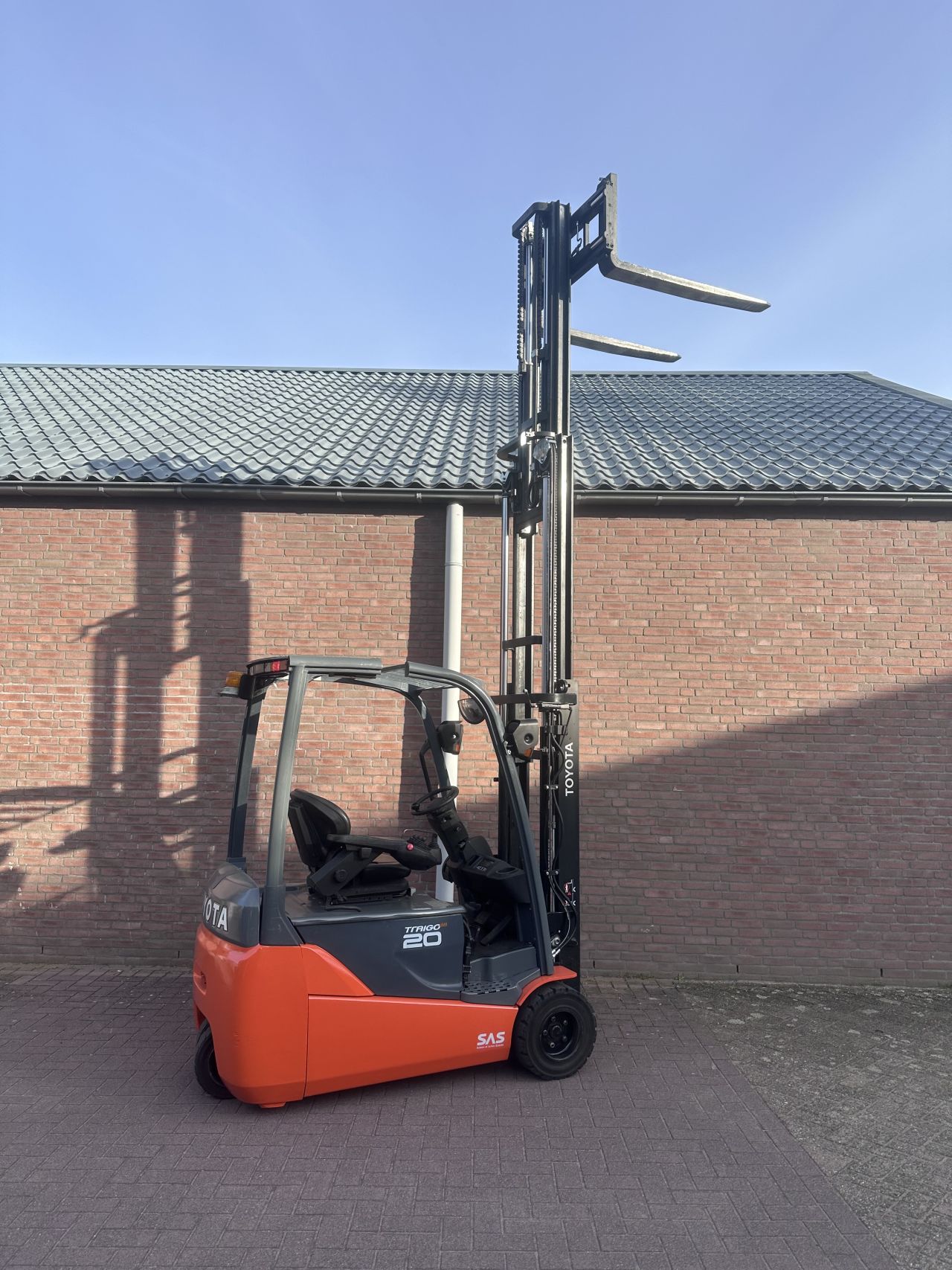 Toyota 8FBET20 2000kg triplo 2021 elektrische heftruck