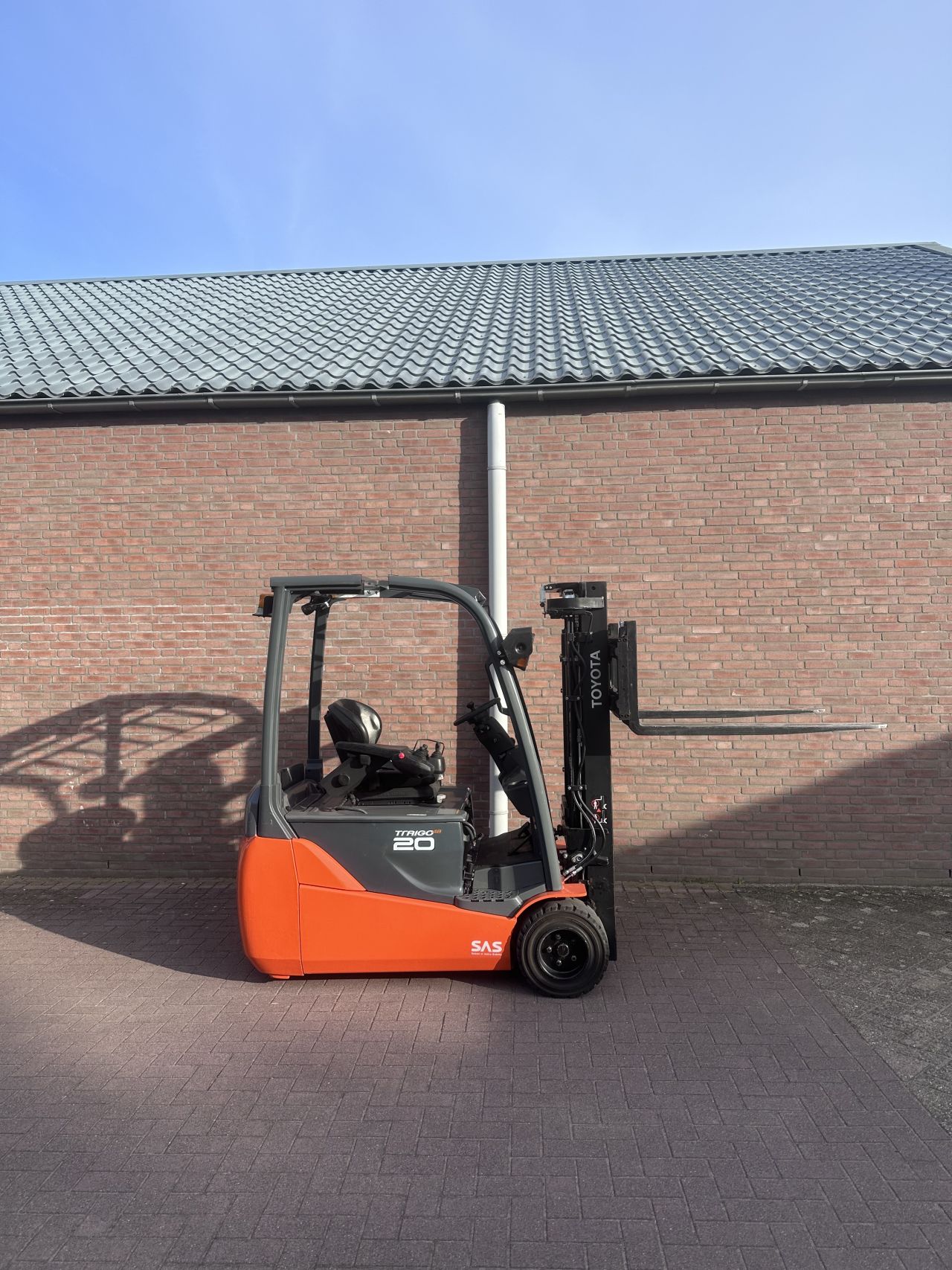 Toyota 8FBET20 2000kg triplo 2021 elektrische heftruck