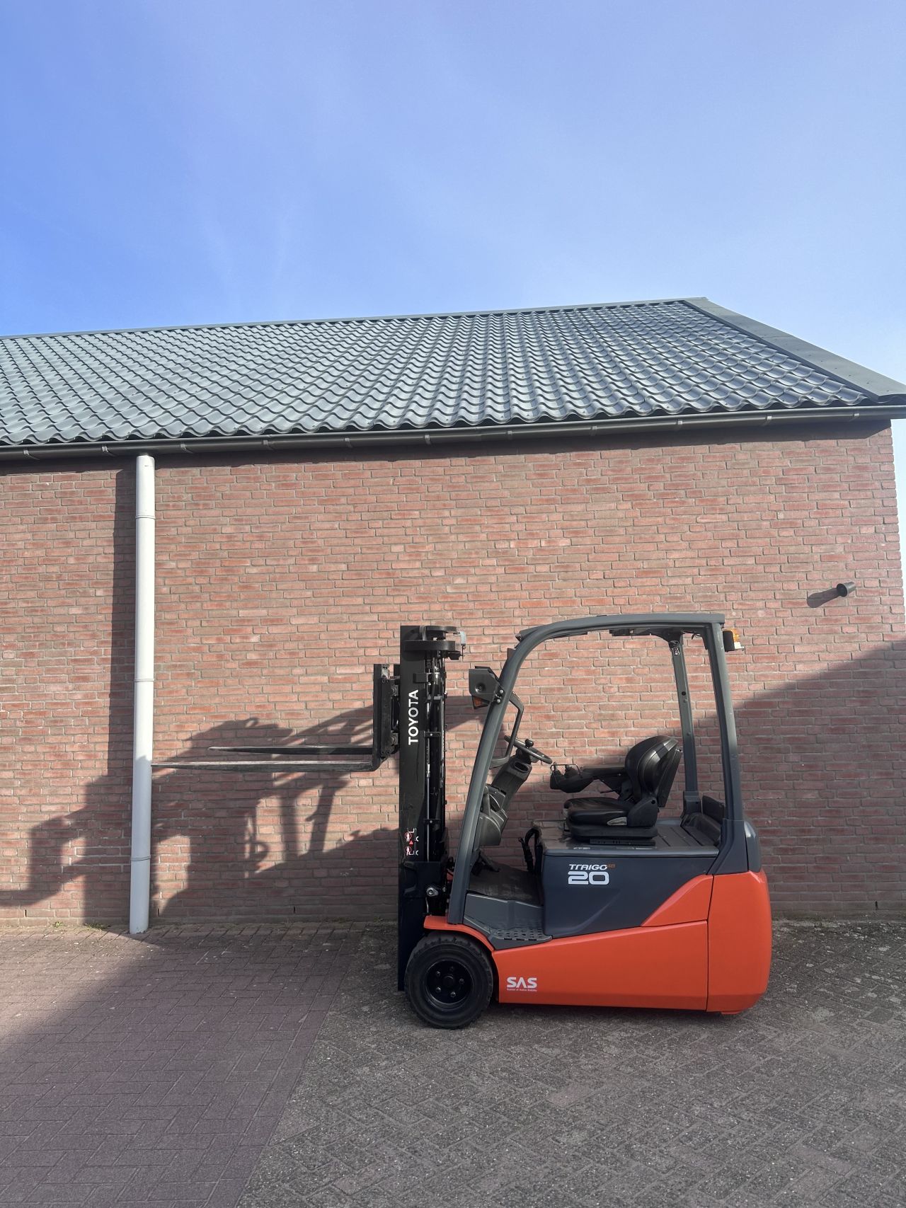 Toyota 8FBET20 2000kg triplo 2021 elektrische heftruck