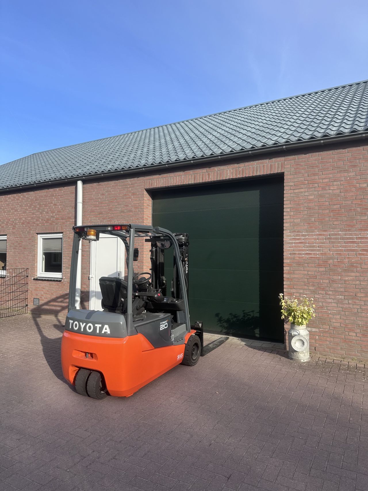 Toyota 8FBET20 2000kg triplo 2021 elektrische heftruck