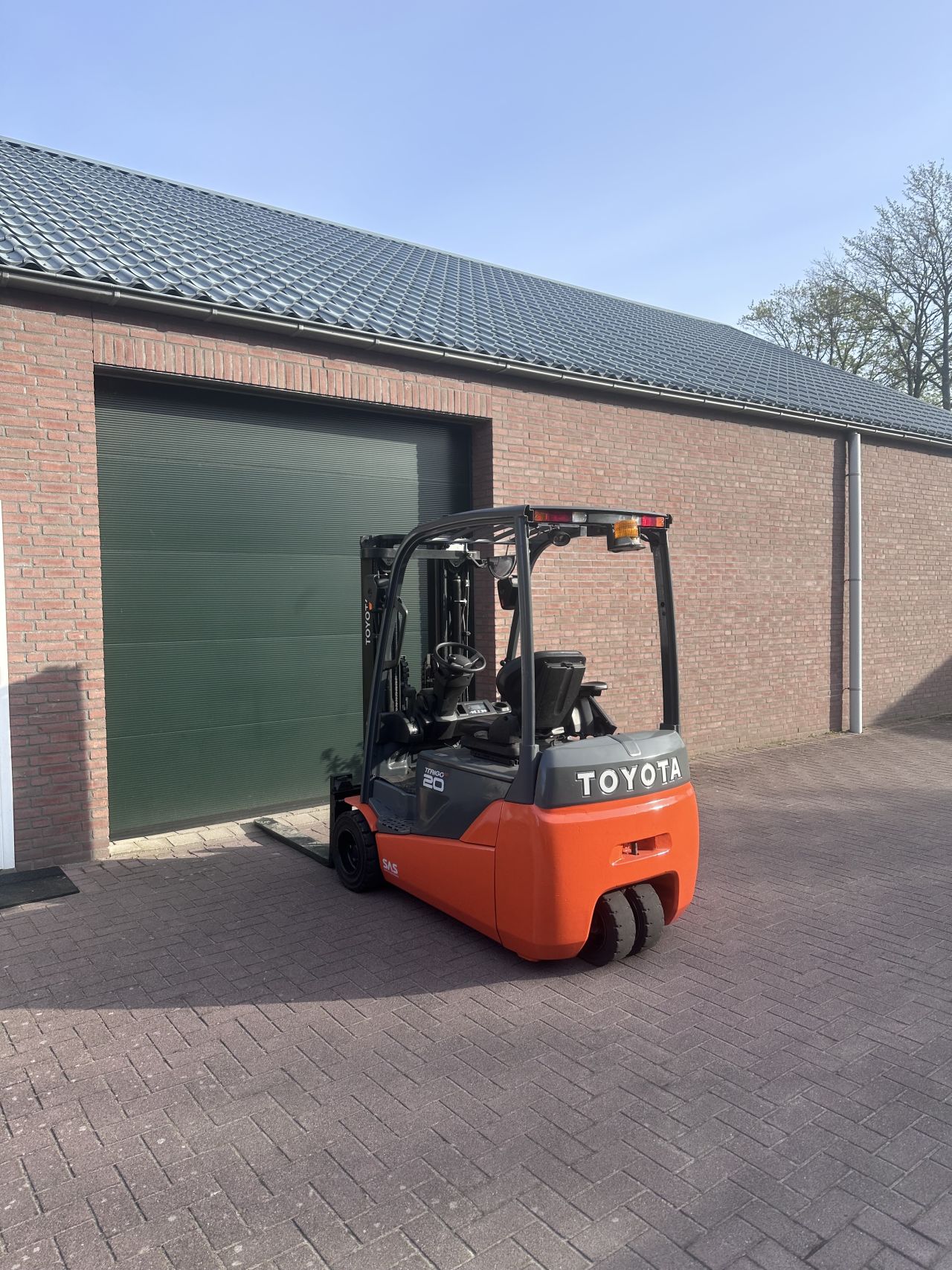 Toyota 8FBET20 2000kg triplo 2021 elektrische heftruck