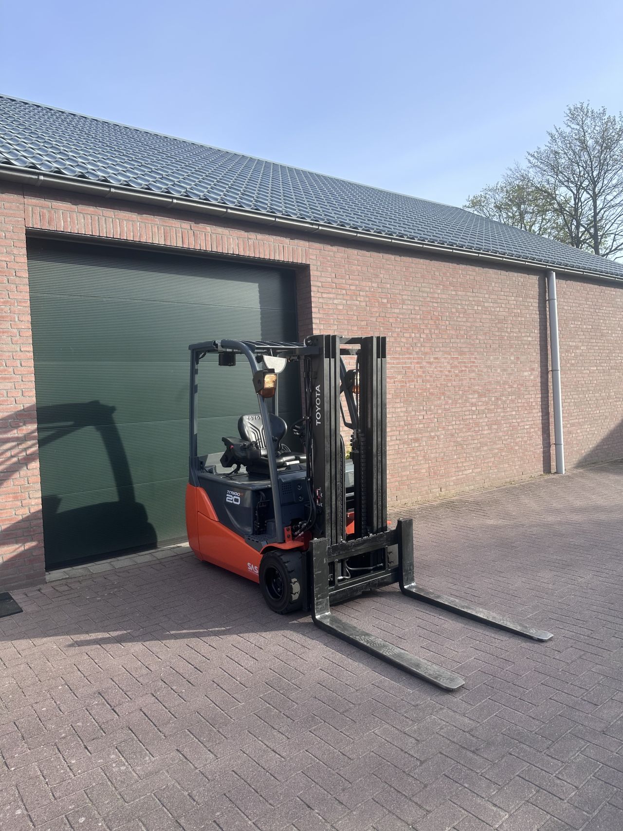 Toyota 8FBET20 2000kg triplo 2021 elektrische heftruck