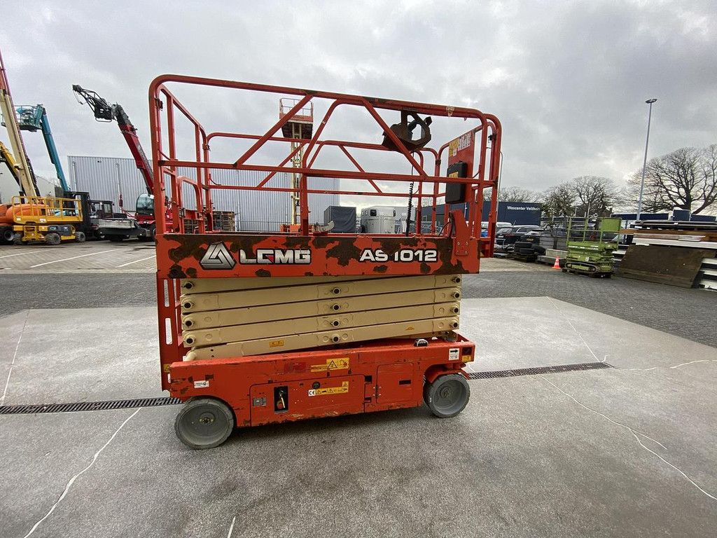 2018 LGMG AS1012, Schaar hoogwerker, 12 meter