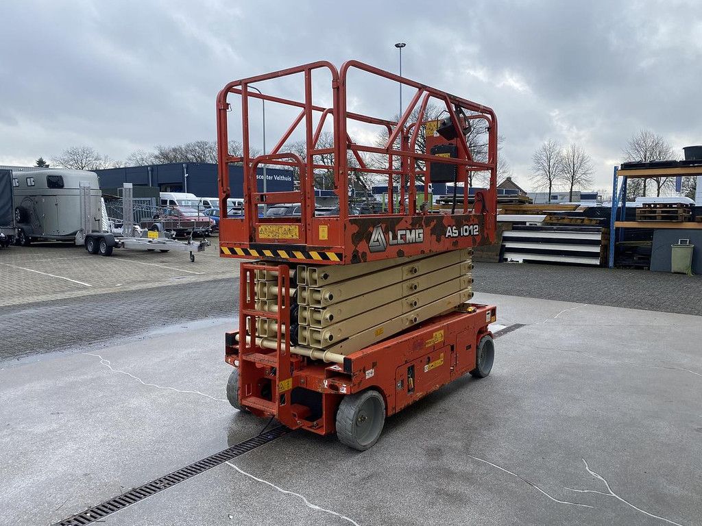 2018 LGMG AS1012, Schaar hoogwerker, 12 meter