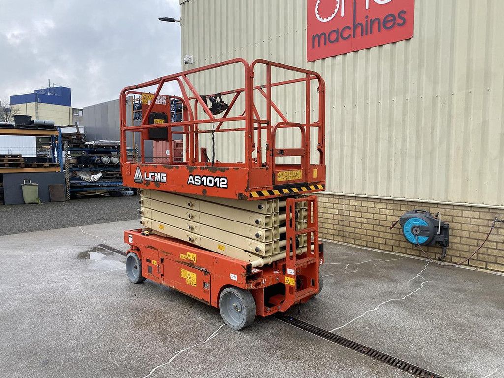 2018 LGMG AS1012, Schaar hoogwerker, 12 meter