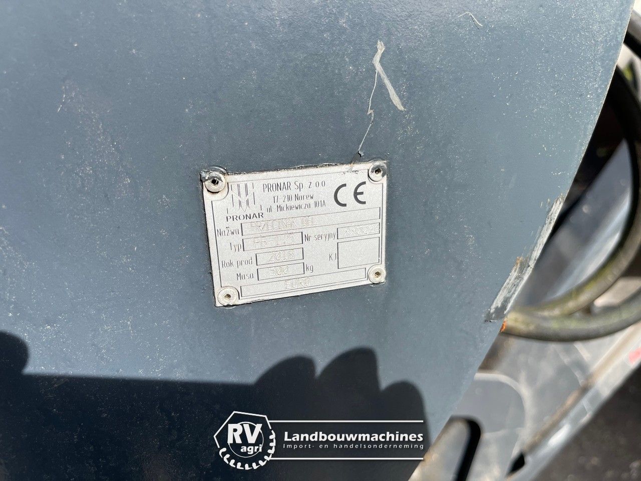 Pronar balensnijder (ongebruikt!)