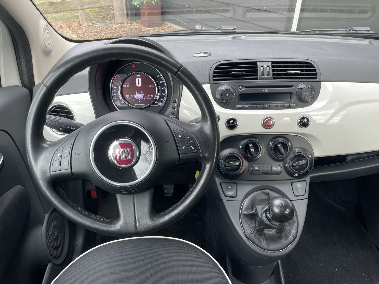 Fiat 500 Cabriolet, Airco, Centrale deurvergrendeling