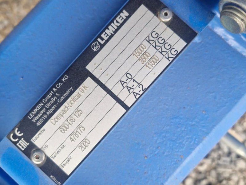 Lemken Compact-Solitair 9 K
