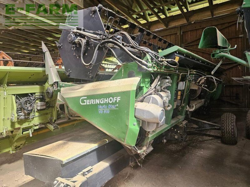 Geringhoff variostar 610 + rapetrenner + transportwagen