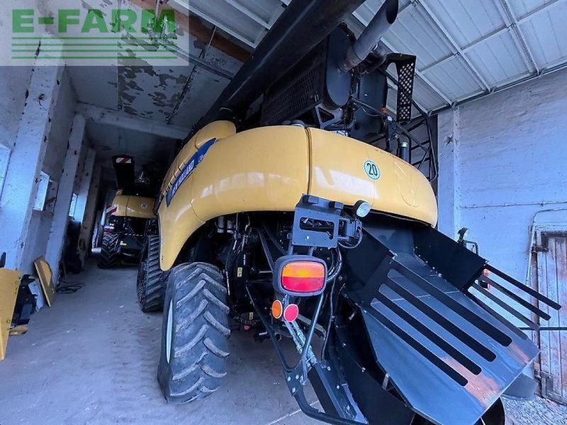 New Holland cr 9080 rt raupe + 9,15m varifeed