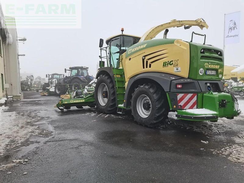 Krone big x 630 mit pu und maisvorsatz !!