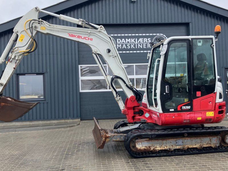 Takeuchi TB260 TB260 Velholdt maskine